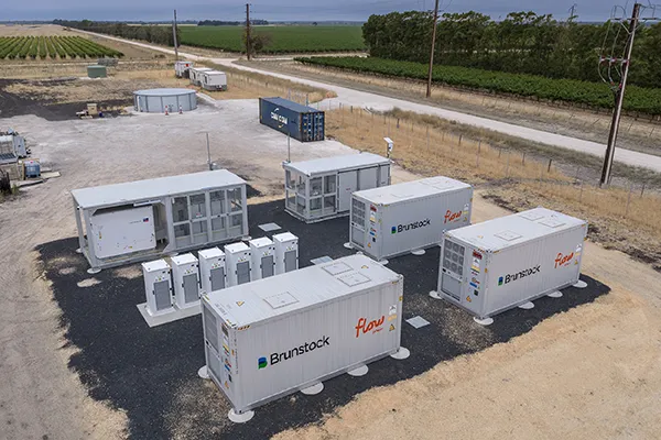 Three 5 MWh KTECK BESS DC blocks and two step-up transformer stations