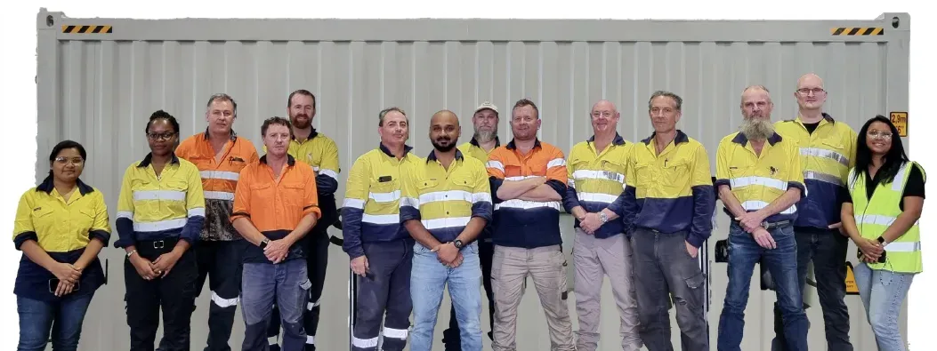 KTECK BESS Team in Rocklea Australia