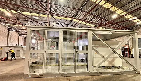 BESS balance of plant step-up station at Rocklea Brunstock Queensland Australia